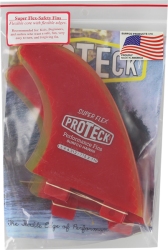 Proteck Super Flex Quad SUP Fins - Eastern Lines