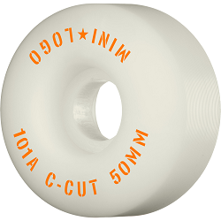 Mini Logo C Cut 50mm 101A Wht-250